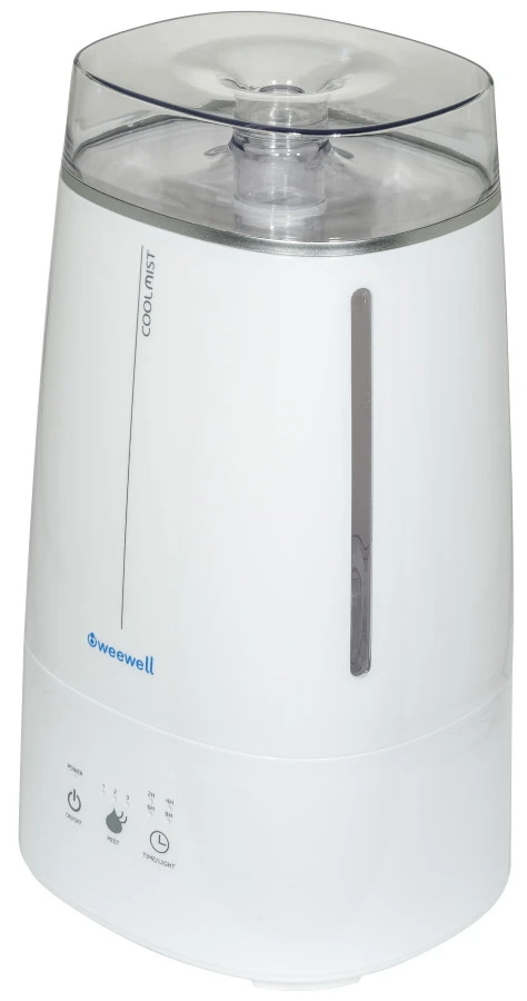 Weewell Ultrasonik Cool Mist Grijs Luchtbevochtiger WHC650 4 Weewell Ultrasonik Cool Mist Grijs Luchtbevochtiger WHC650 - Afbeelding 2