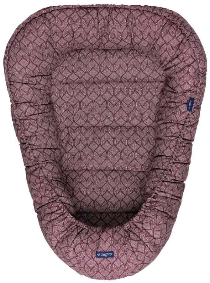 Zaffiro Geo Burgund Babynest 9989 3 Zaffiro Geo Burgund Babynest 9989