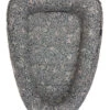 Zaffiro Organic Grey Katoen Babynest -Baby Producten Winkel zaffiro organic grey katoen babynest.1