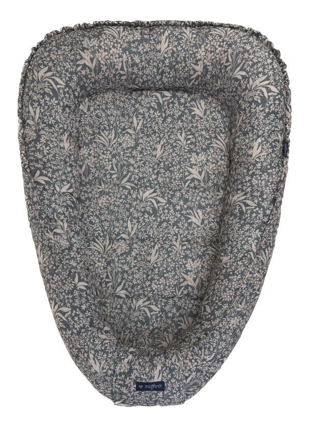 Zaffiro Organic Grey Katoen Babynest 3 Zaffiro Organic Grey Katoen Babynest