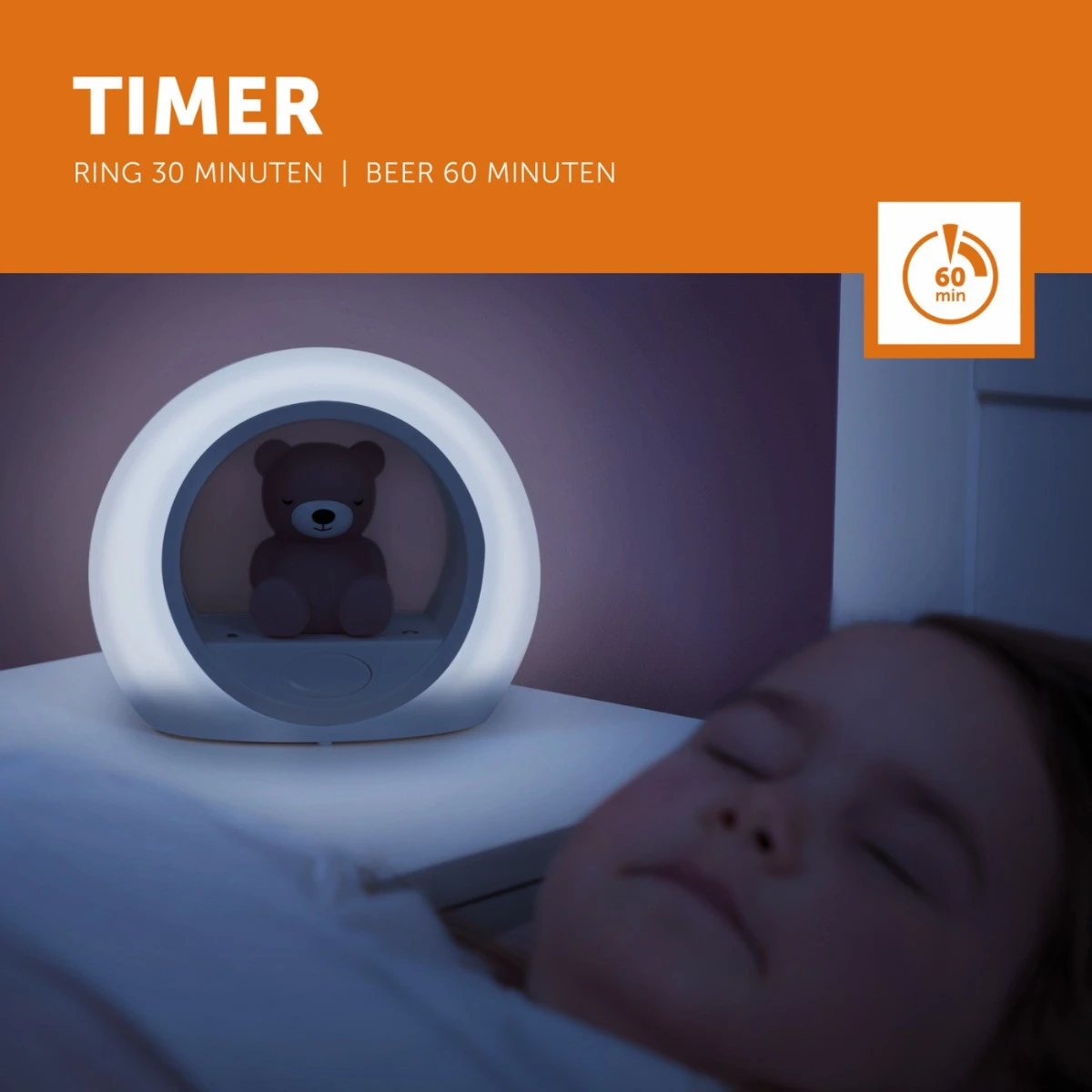 Zazu Billy Beer Paars Nachtlampje ZA-BILLY-03 8 Zazu Billy Beer Paars Nachtlampje ZA-BILLY-03 - Afbeelding 6