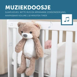 Zazu Brody De Beer Taupe Slaaptrainer ZA-BRODY-01 -Baby Producten Winkel zazu brody de beer taupe slaaptrainer sfeer 5