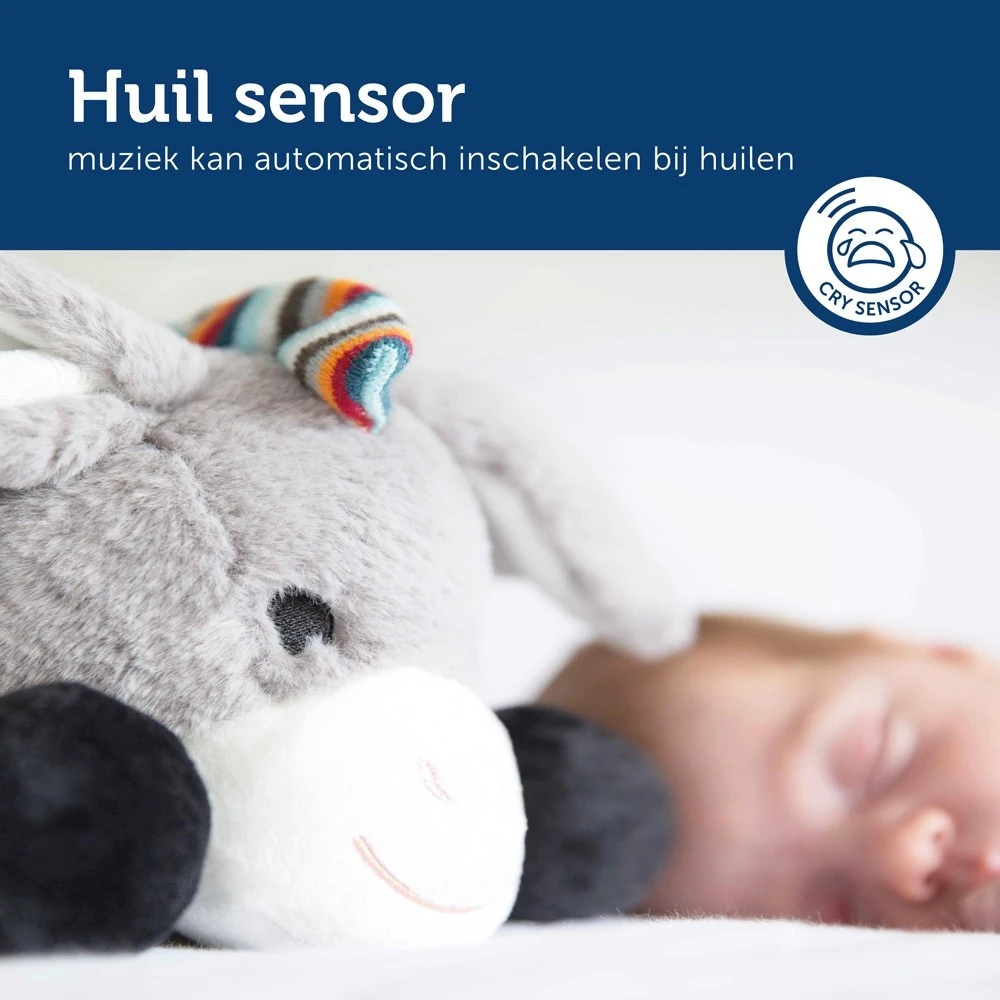Zazu Don De Ezel Heartbeat Knuffel Met Geluid Za-Don-01 11 Zazu Don De Ezel Heartbeat Knuffel Met Geluid Za-Don-01 - Afbeelding 9